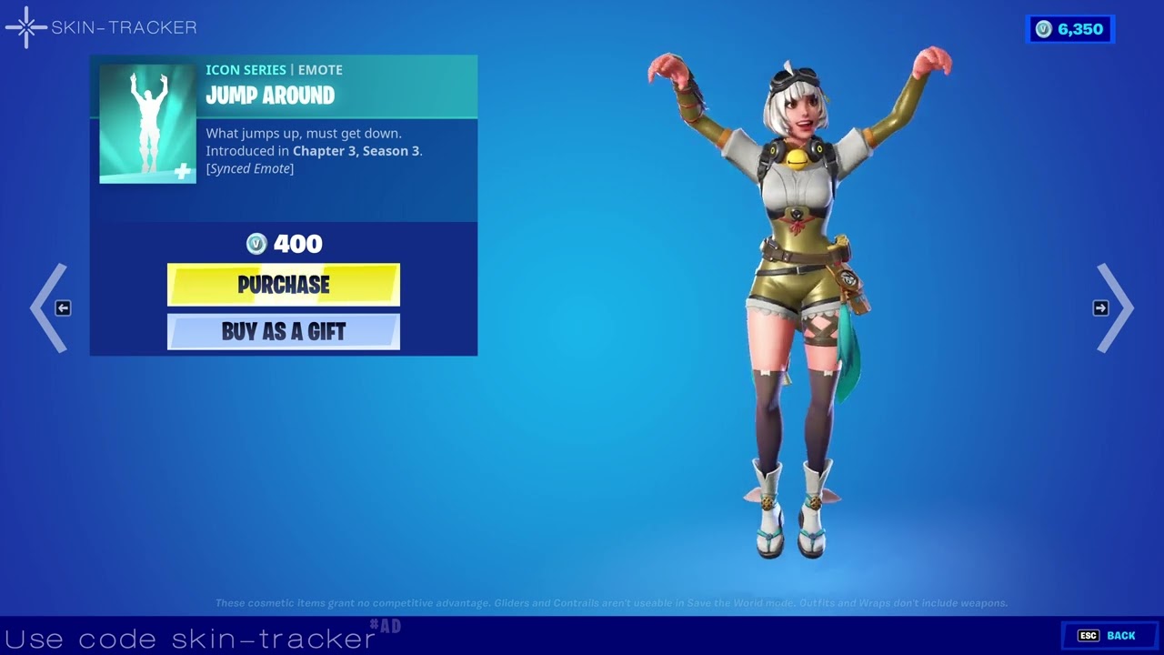 Fortnite Jump Around Emote (House of Pain Fortnite Dance)