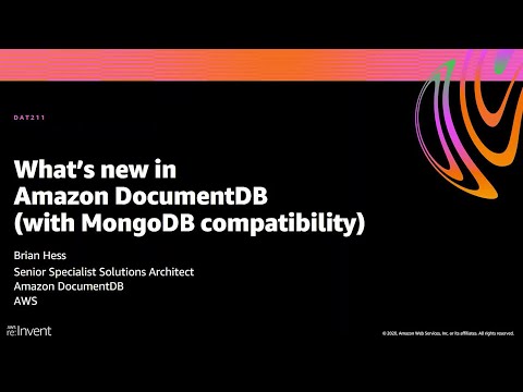 AWS re:Invent 2020: