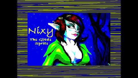 MiSTer (FPGA) ZX Spectrum: Nixy the Glade Sprite