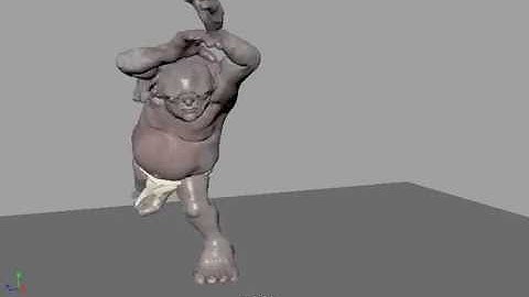 Troll MOCAP Animation