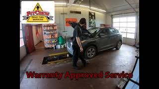 Pit Crew Drive Thru Oil Change in 8 minutes