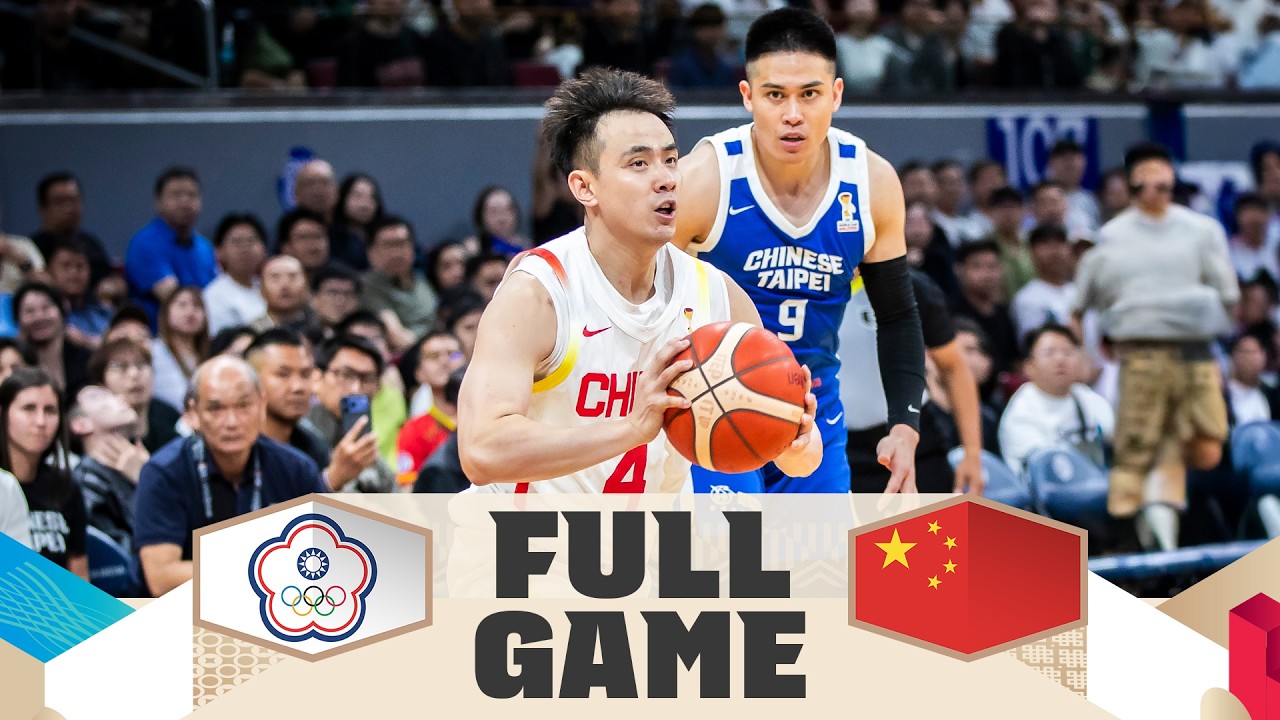 Chinese Taipei v China | Full Basketball Game | FIBA Basketball World Cup 2027 Asian Qualifiers