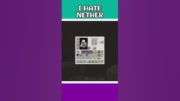 I HATE THE NETHER 😭🙏🏻 #minecraft#minecraftmemes#minecrafthumor#minecraftshorts#mcpe#minecraftjokes