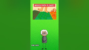 which path is safe?#quizapp #quizchallenge #quiz