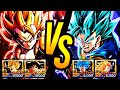 Zenkai 7 Gogeta ONE COMBOS Vegito Blue! Z7 vs Z7 | Dragon Ball Legends