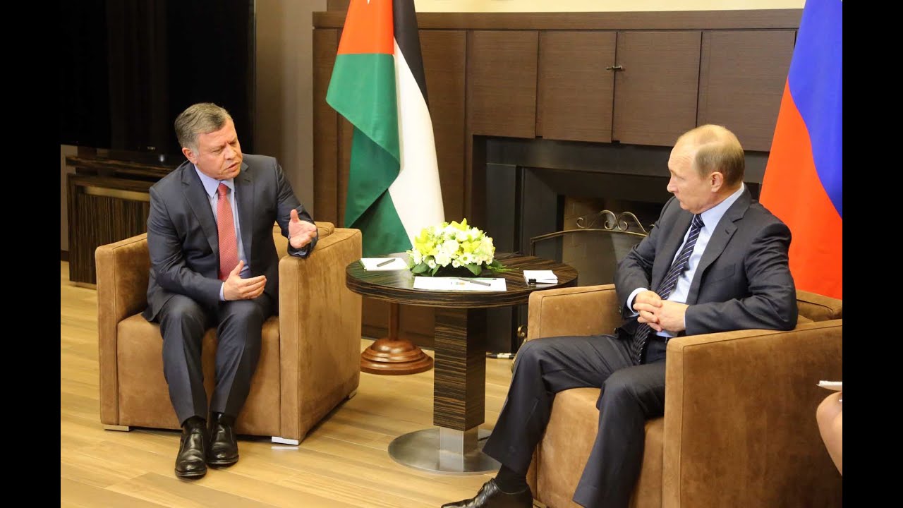 مباحثات جلالة الملك عبدالله الثاني مع الرئيس الروسي، فلاديمير بوتين | RHCJO