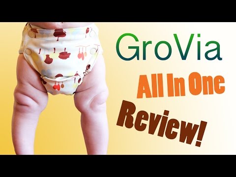 Video: Zelený Bud All-in-One Washable Nappy recenze