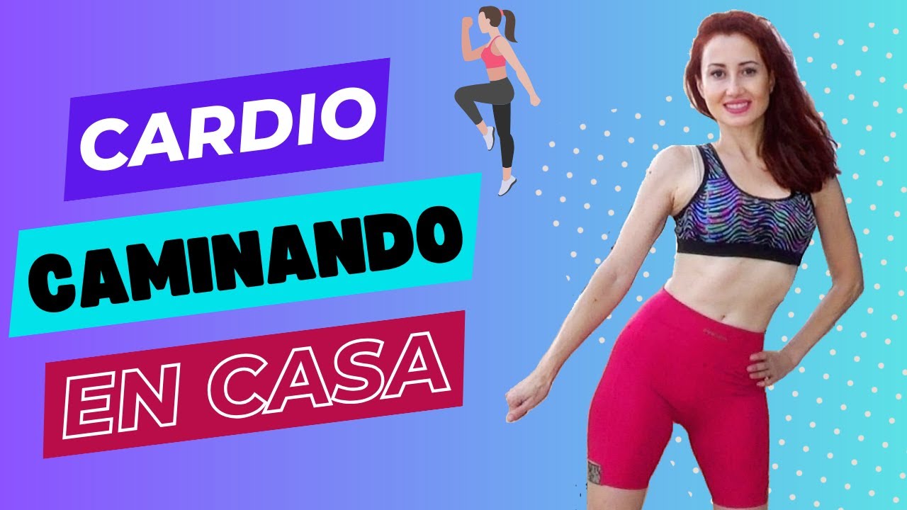 Cardio CAMINANDO EN CASA para BAJAR DE PESO 🔥 Power Walking 20 minutos