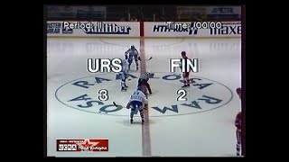 1984 Ussr - Finland 8-2 Hockey. Sweden Cup, 2 & 3 Periods