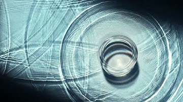 Product reveal with light caustics.