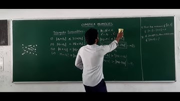 Triangular Inequalities  Complex Numbers