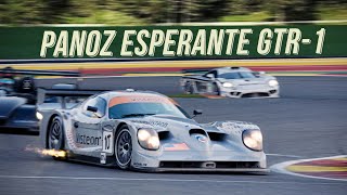 Onboard: Panoz Esperante GTR-1 - Racing on Spa Highlights - HQ V8 sound