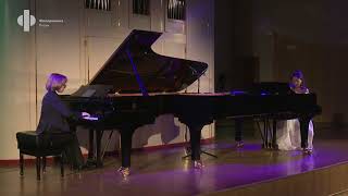 Lev Bakirov, Gulnaz Garipova. S. Rachmaninov. Suite No. 1 for two pianos, part 4 &quot;Paques&quot;