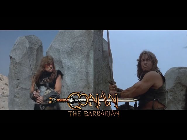 Conan the Barbarian - Conan vs Rexor [HD] class=