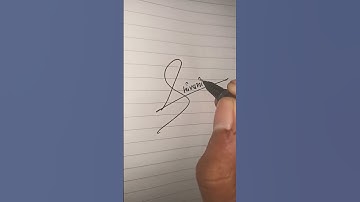 Shivani name signature design ❤️, comment what should I do next #shorts #aioartandcraft #art #viral