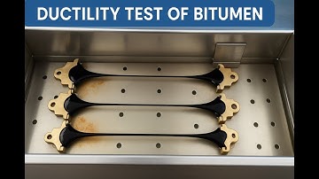 Ductility test of Bitumen/ Ductility apparatus