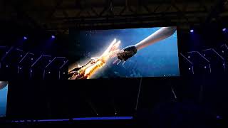 Crowd Reaction to Naraka x Tomb Raider reveal trailer at Opening Night Live 2024 | Gamescom 2024