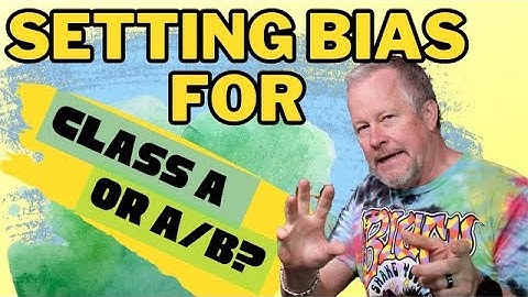 Class B Class AB and Class A Amplifier bias explained
