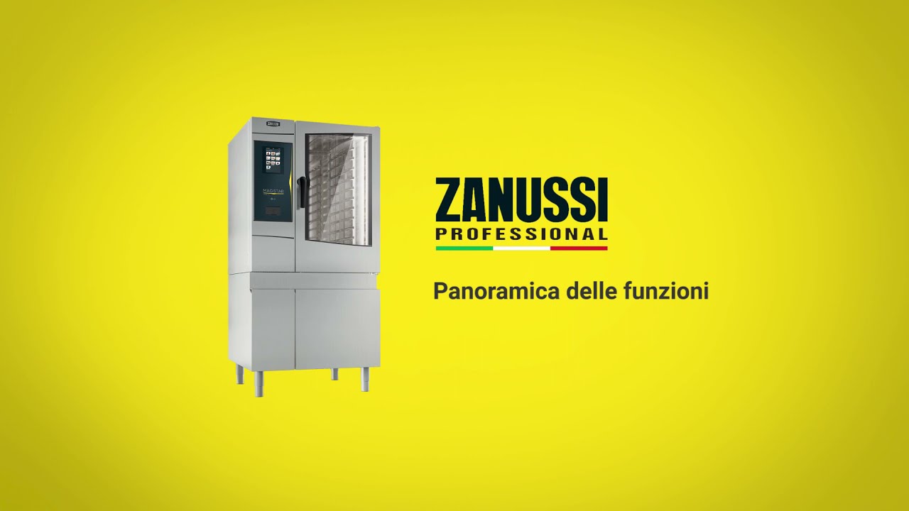 Panoramica delle funzioni Magistar Combi] | Zanussi Professional - YouTube