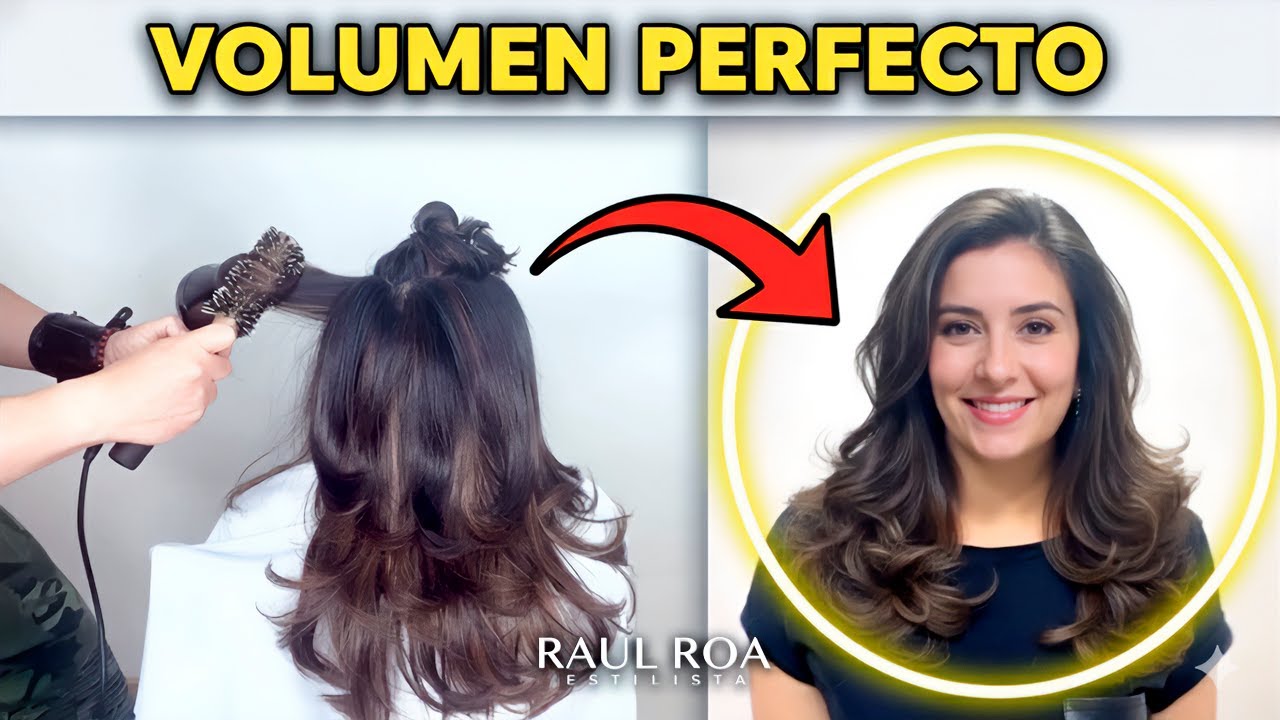 El SECRETO para secar tu cabello con volumen y puntas perfectas