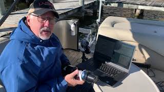 ROV Locator: How to perform the IMU calibration