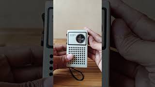 Pocket-Sized AM Transistor Radio Released in 1975