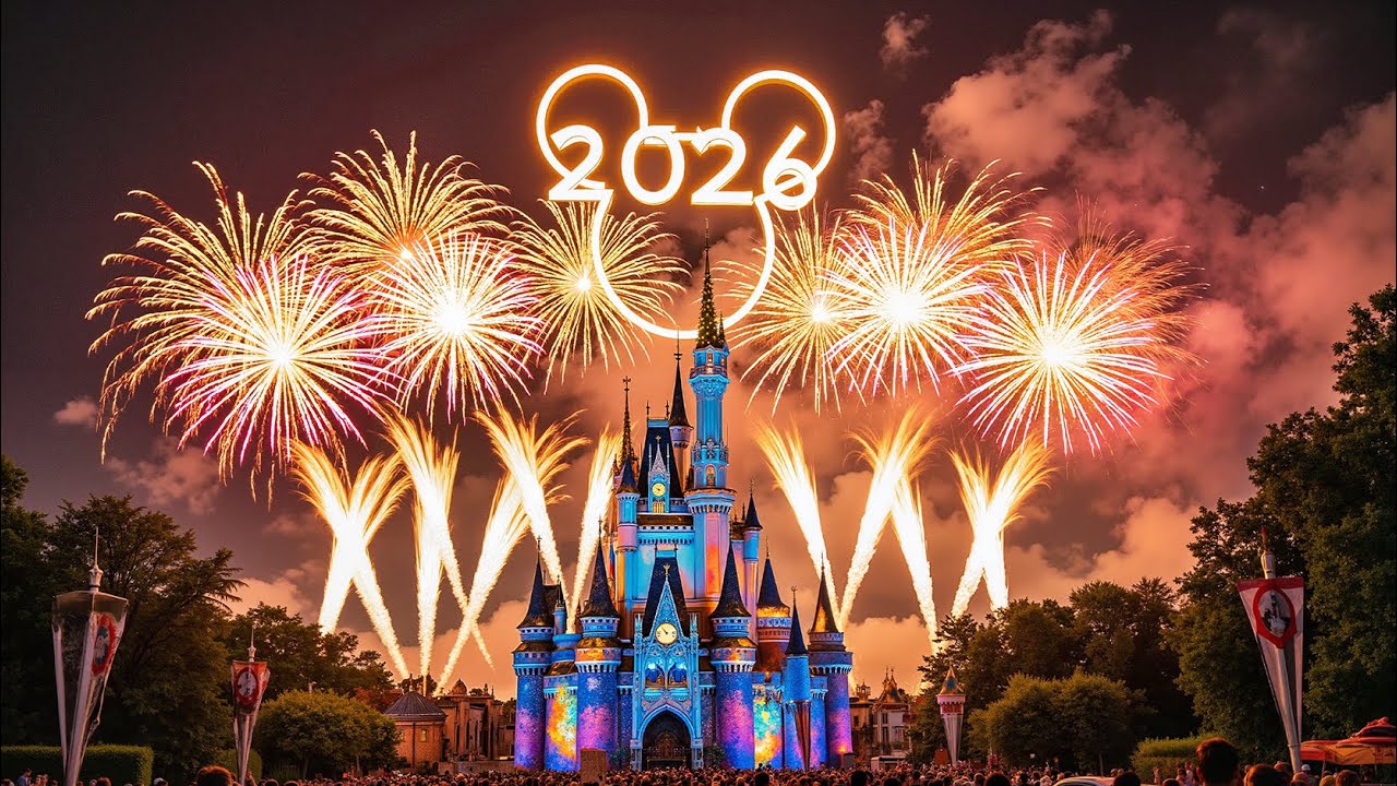 Disneyland Fireworks & 1,500 Drone Light Show 2026 | Live Night Event