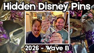 Hidden Disney Pin Unboxing 2026 Wave B #disney #disneypins #unboxing #pincollector #pins #pintrading
