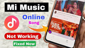 mi music online not working | why mi music is not working | mi music search problem 2025