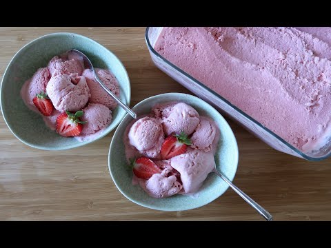 🍓Полуничне морозиво🍓🍧 Домашнє морозиво без морожениці🍦