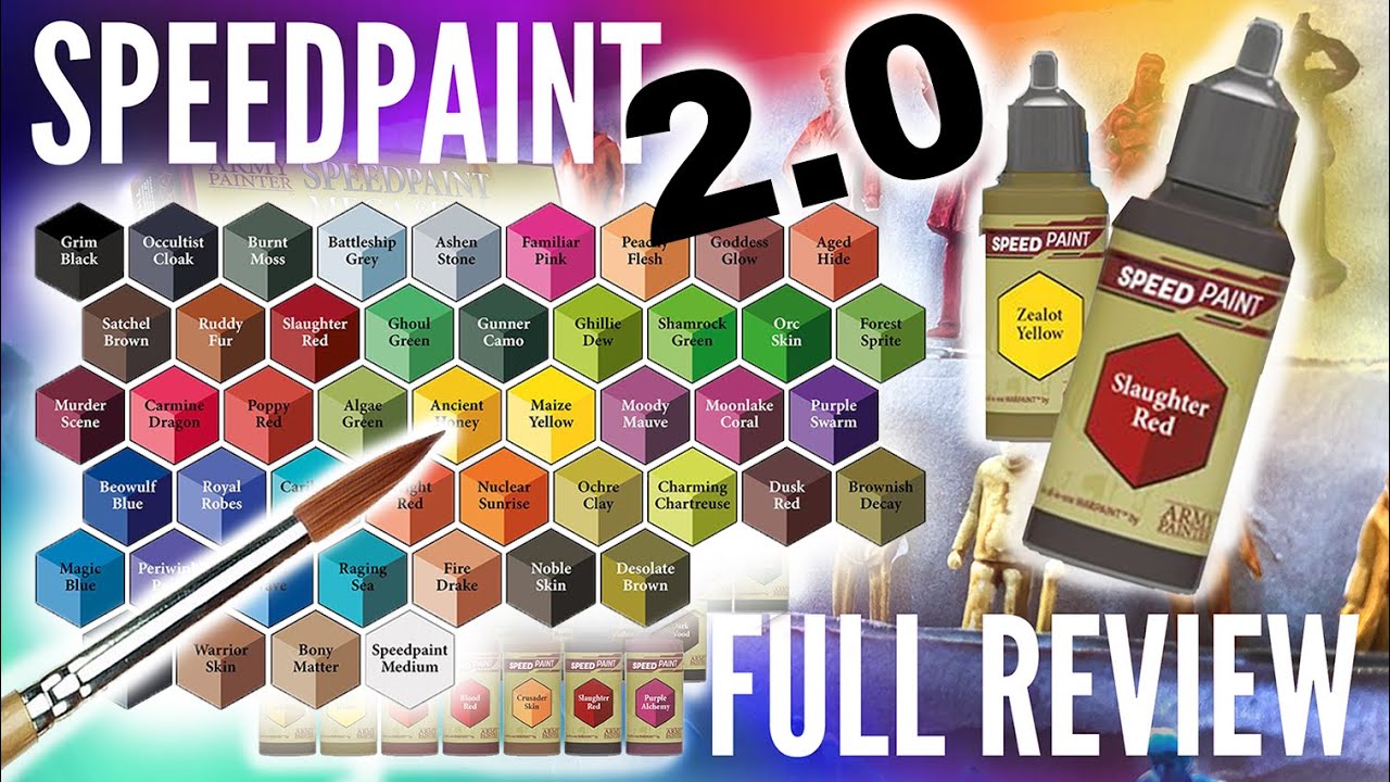 🎨 Army Painter FULL Speedpaint Mega Set 2.0 Review 