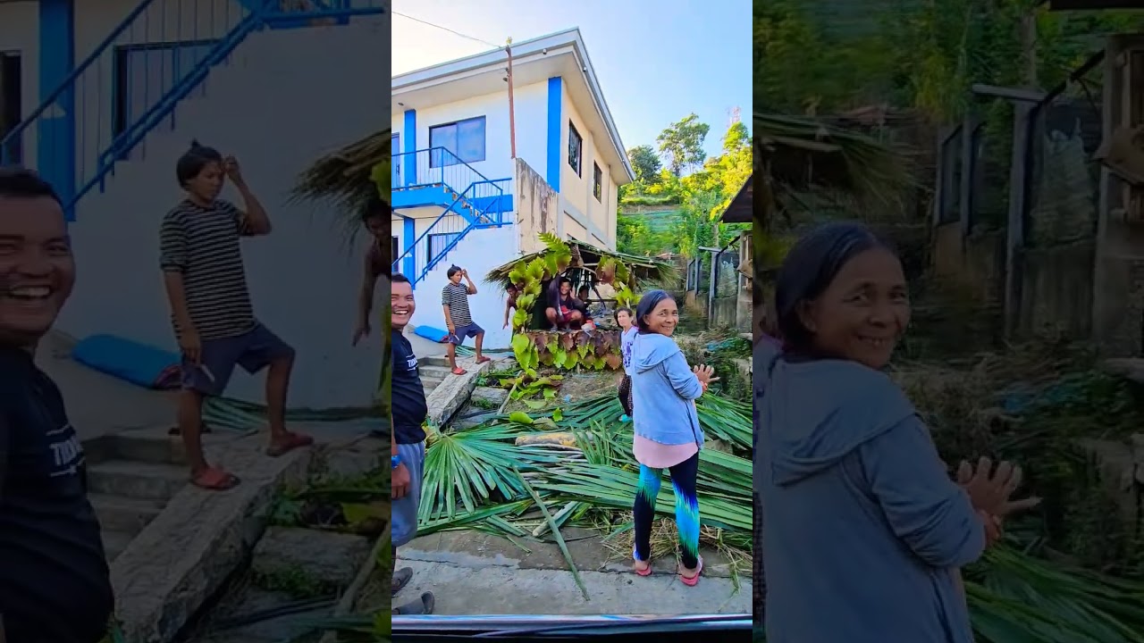 Philippino Building a Misterious Palm Structure! Cool!