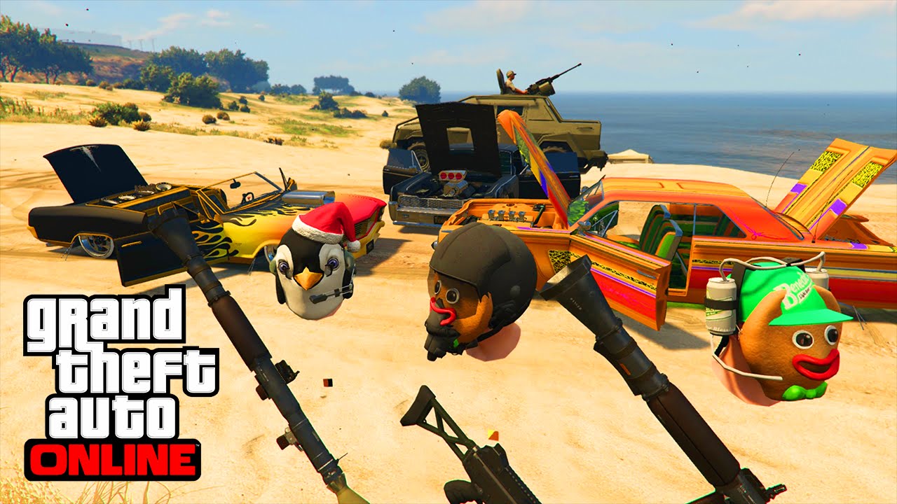 LES LOWRIDERS ATTAQUENT LA BASE MILITAIRE GTA 5 ONLINE - YouTube