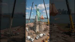 Statue of Liberty Mega Construction Timelapse