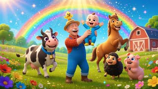 Old MacDonald Had a Farm 🚜 | Animal Sounds &amp; Phonics | Cocomellon