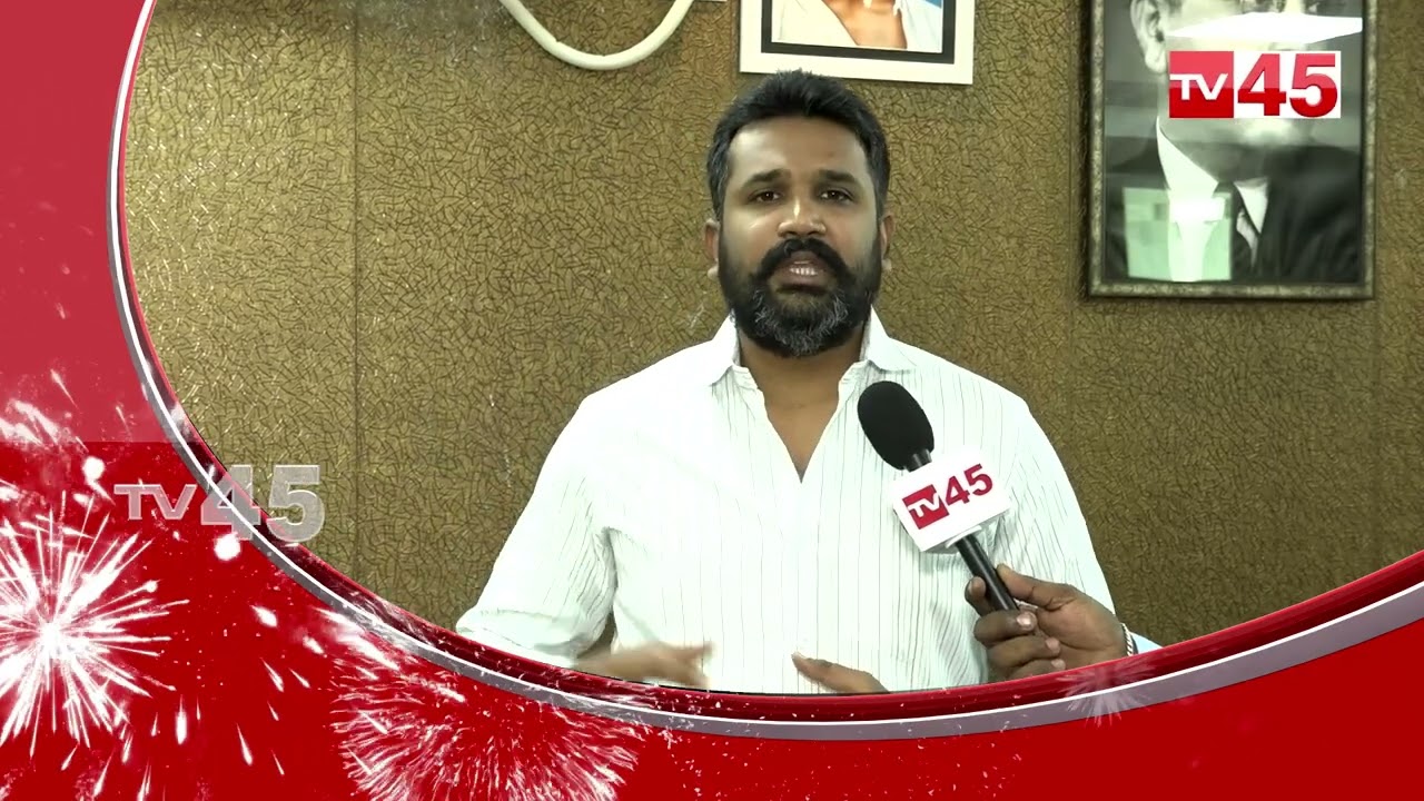 TRS Ex MP Sitaram Nayak and TSMDC Chairman Manne Krishank Wishes | TV45 News