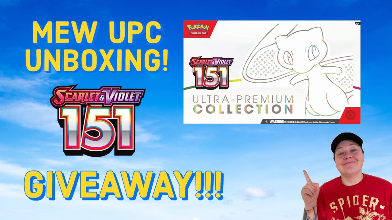 NEW Scarlet & Violet 151 Mew Ultra Premium Collection Opening + Pokemon ...