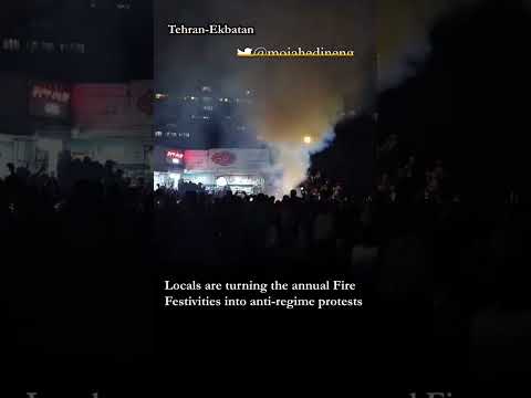 Fire Festival turns into anti-regime rally in Tehran