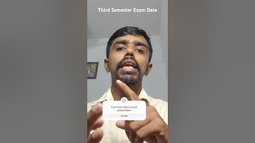 Calicut University Third Semester Exam Date Published