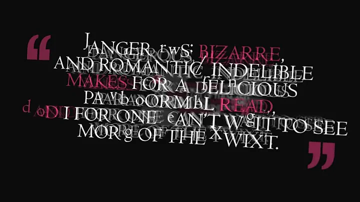 Twixt Series trailer