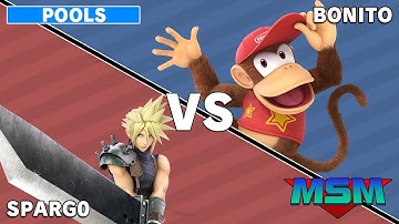 MSM 233 - Bonito (Diddy Kong) VS Sparg0 (Cloud) - Wave 1 Pools