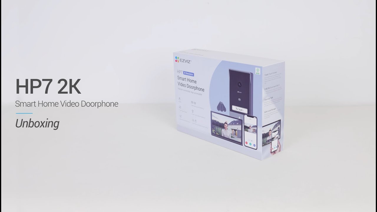 EZVIZ HP7 Unboxing - 2K Smart Home Video Doorphone 
