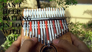 Video thumbnail of "Can't Help Falling In Love - Kalimba"