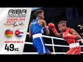 Quarterfinals (49kg) ARGILAGOS Joahnys (Cuba) vs IBRAHIM OMAR Salah (Germany)