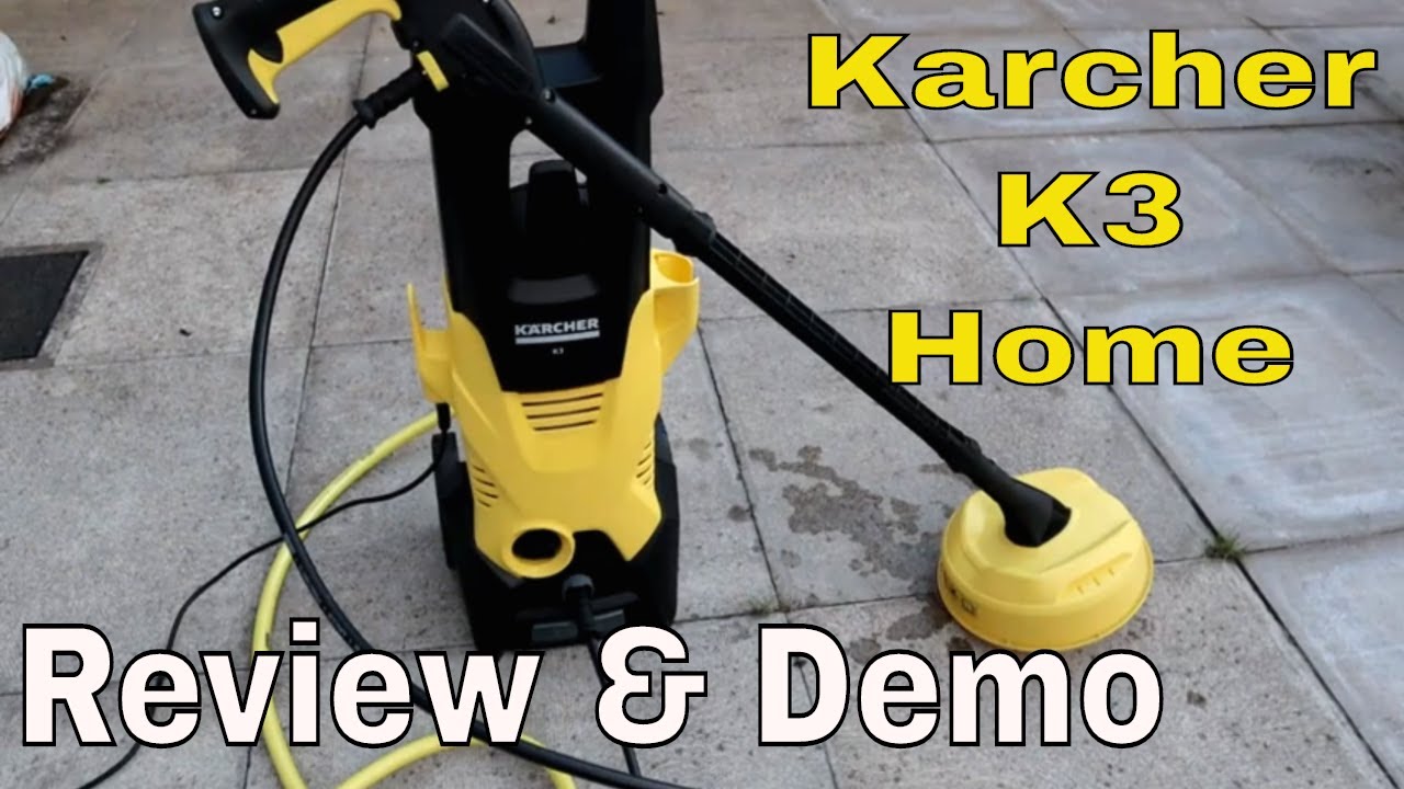 ⁣Kärcher K3 Home Pressure Washer Review & Demonstration