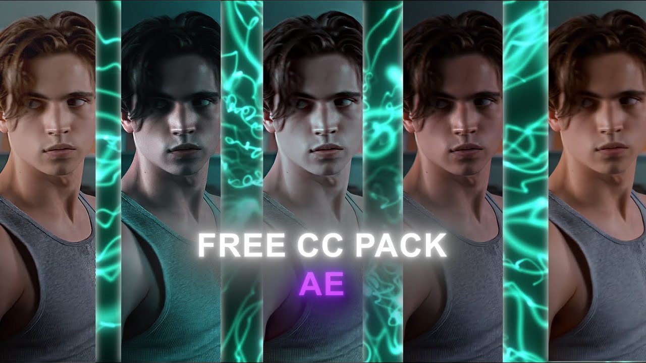 FREE CC pack for AE - 200 Subs Special - YouTube