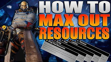 FASTEST WAY TO MAX OUT RESOURCES! BEST Resource Farm! Max Out ALL Resources EASILY! | Outriders!