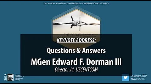 KCIS 2018  Keynote Address by MGen Edward F. Dorma...