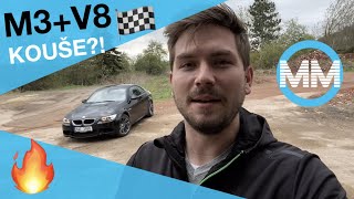 TEST - BMW M3 (309 kW) - OSMIVÁLEC V M3? JAK MOC KOUŠE? - CZ/SK