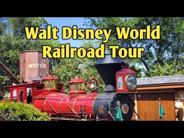 Walt Disney World Railroad 2023 - Grand Circle Tour of The Magic Kingdom 